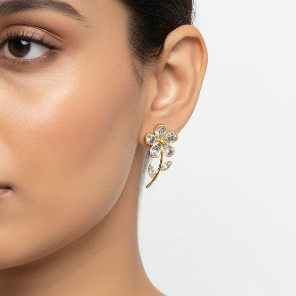 Crystal Blossom Studs