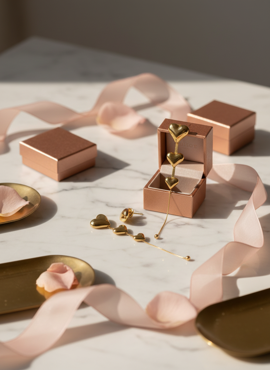 Golden Affection Earrings