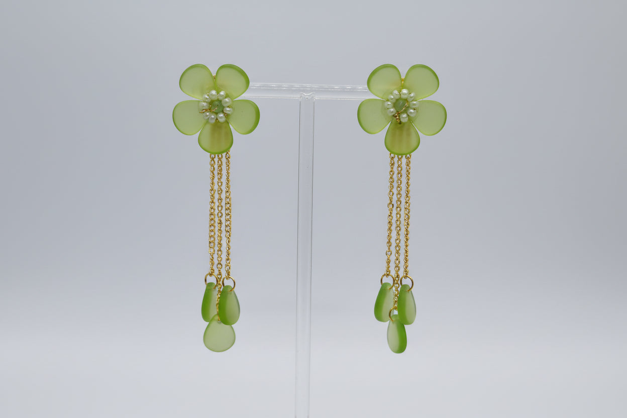 Spring Garden Tassel Earrings
