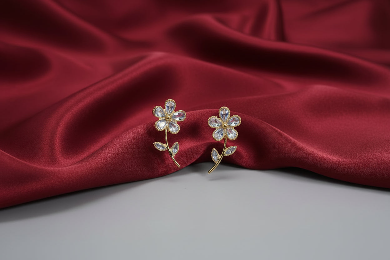 Crystal Blossom Studs