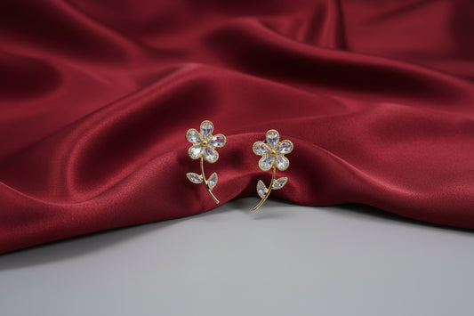 Crystal Blossom Studs