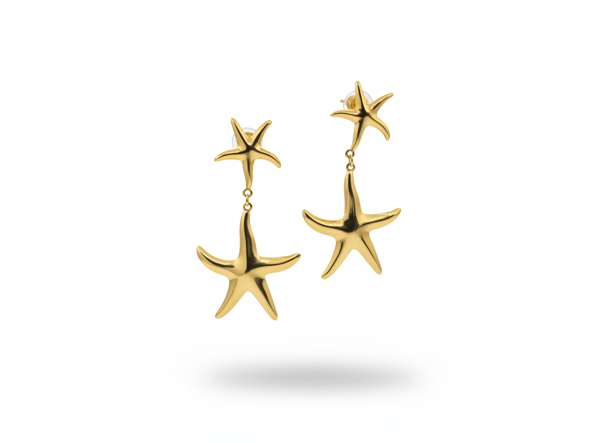 Golden Sea Star Drops