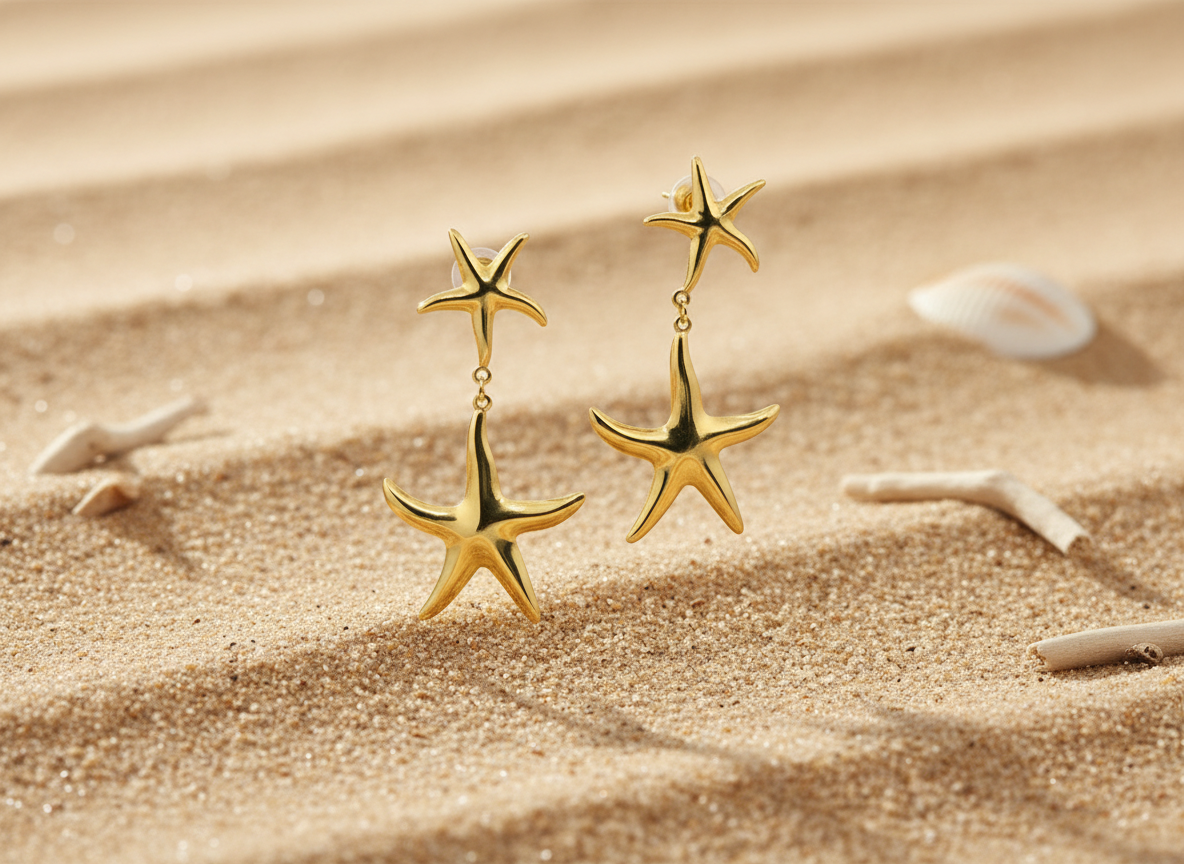 Golden Sea Star Drops