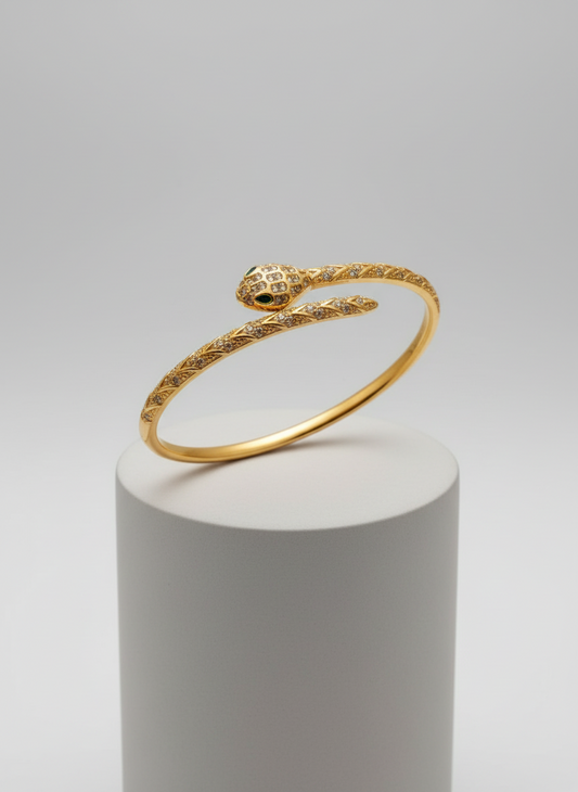 Viper Wrap Bangle (Free Size)