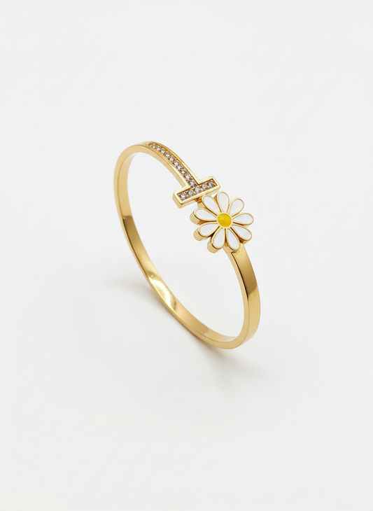 Daisy-T Bar Bangle Bracelet (Free Size)
