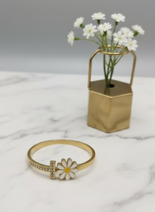 Daisy-T Bar Bangle Bracelet (Free Size)