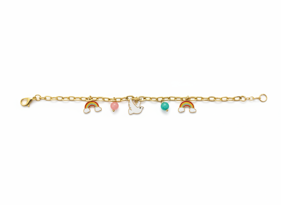The Dove's Promise Charm Bracelet