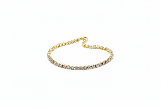 Diamond Golden Anklet