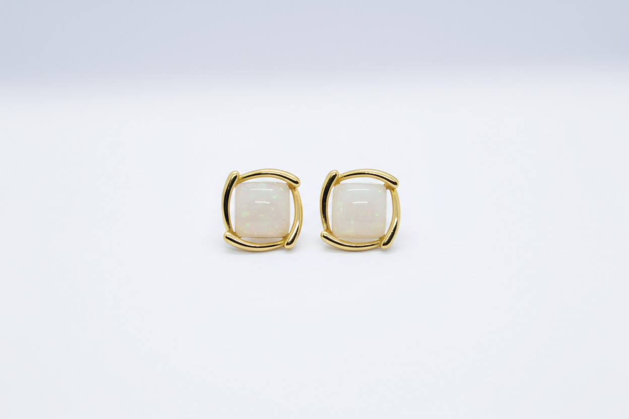 Marble Cushion Studs
