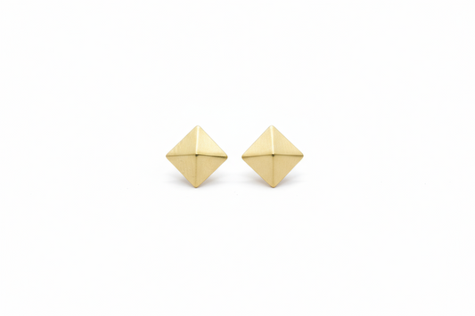 Square 3D Matte Earring