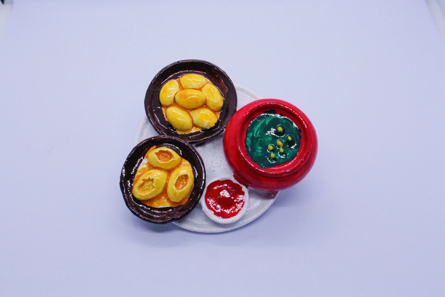 Pani Puri Fridge Magnet