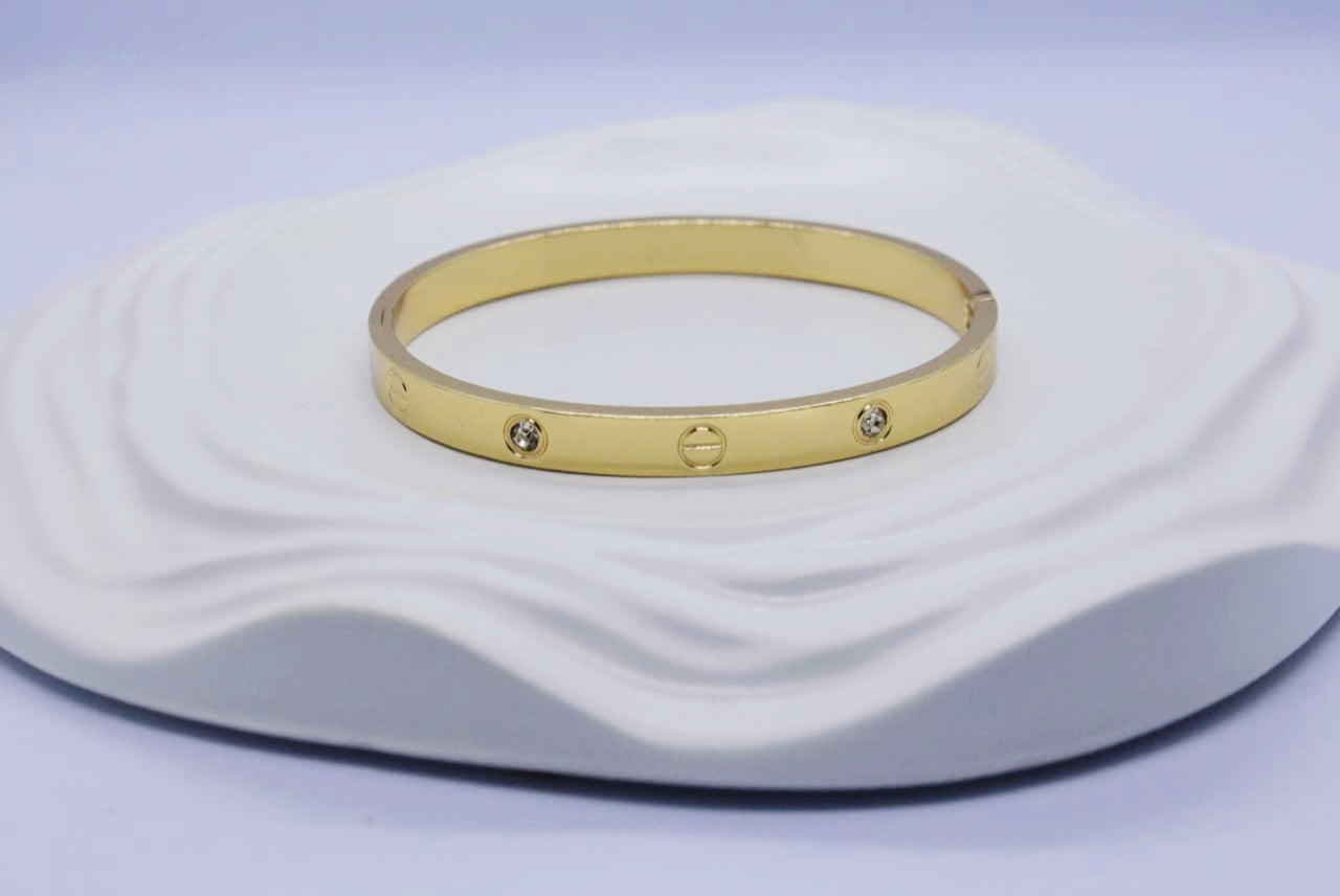 Eternal Cuff Bangle Bracelet (FREE SIZE)