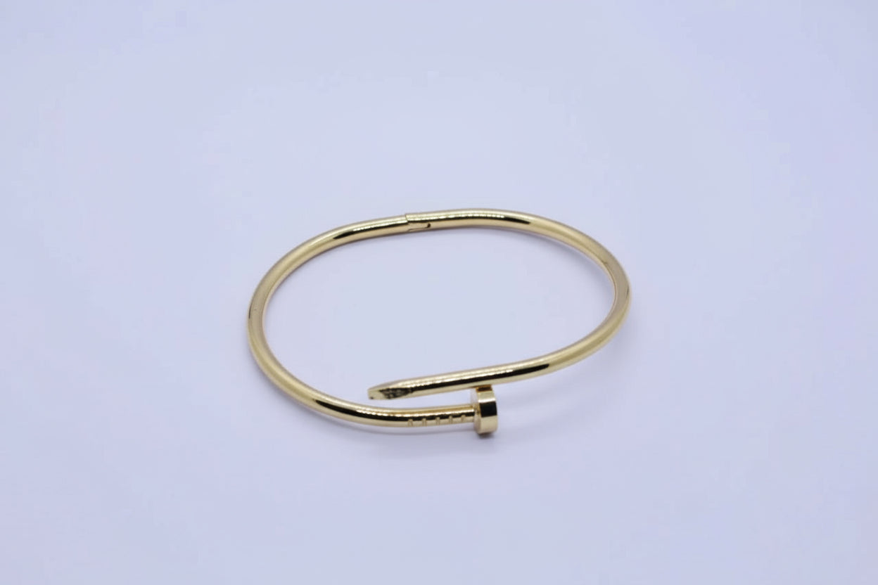 The Nail Bangle Bracelet (Free Size)