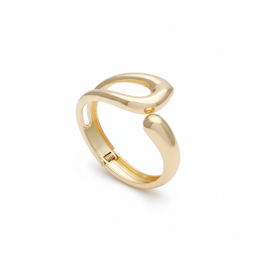 The Midas Curve Bangle Bracelet (FREE SIZE)