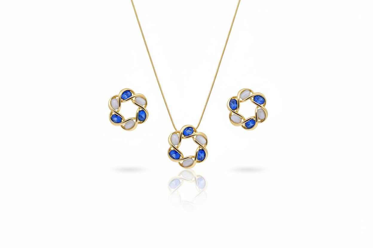 Azure Weave Combo Set