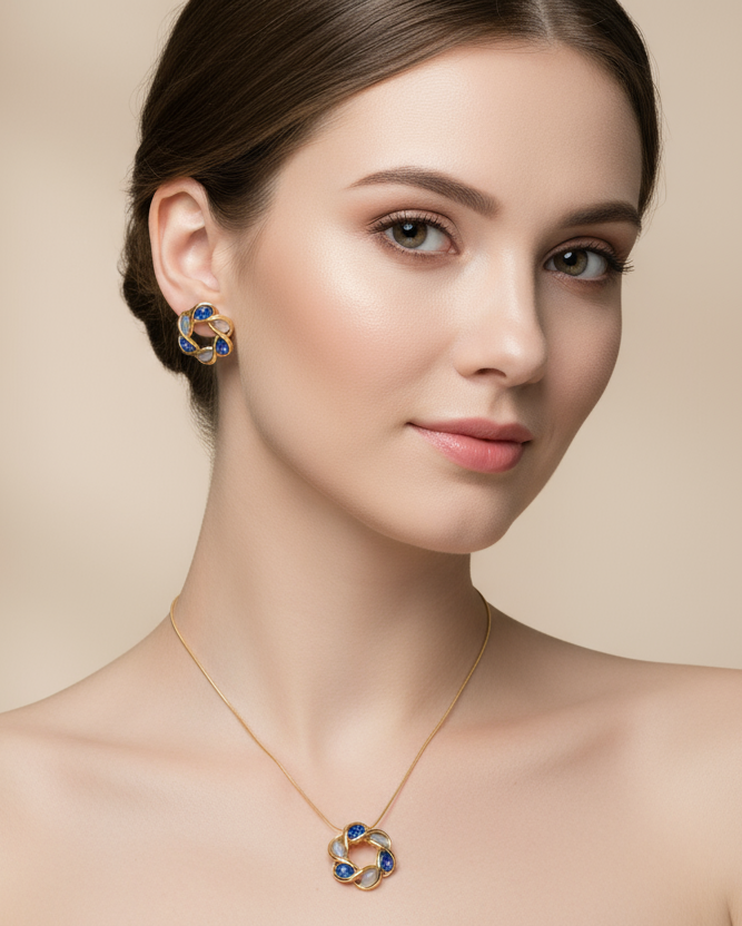 Azure Weave Combo Set