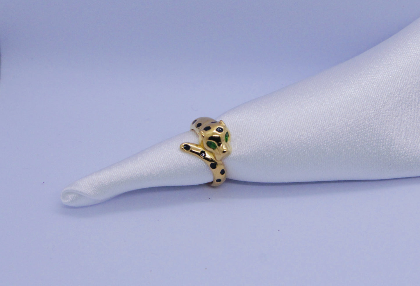 The Golden Panther Ring (Adjustable Ring)
