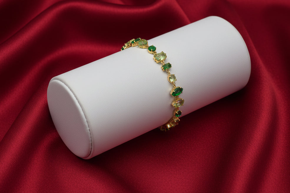 Verdant Green Gradient Bracelet