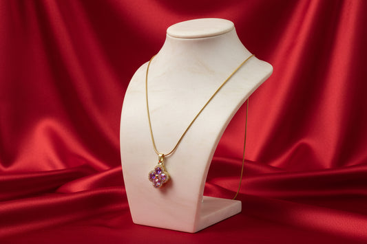 Pink Crystal Clover