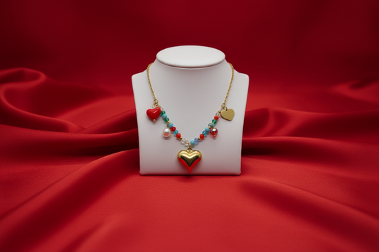 Beaded Arch Heart