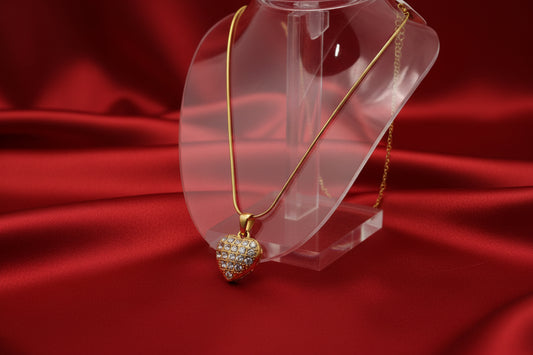 Grid-Set Crystal Heart