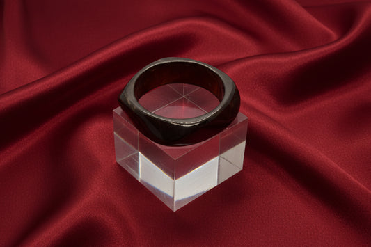 Tortoiseshell Square Bangle Free Size