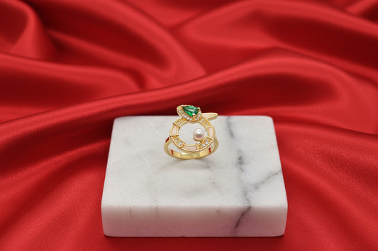 Celestial Emerald Orbit Adjustable