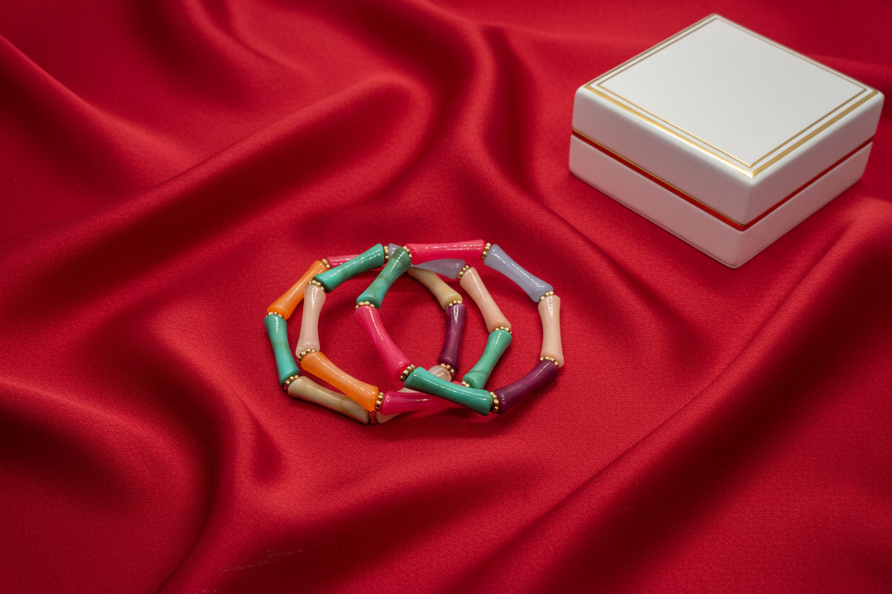 The Confetti Bamboo Adjustable Set Of 3