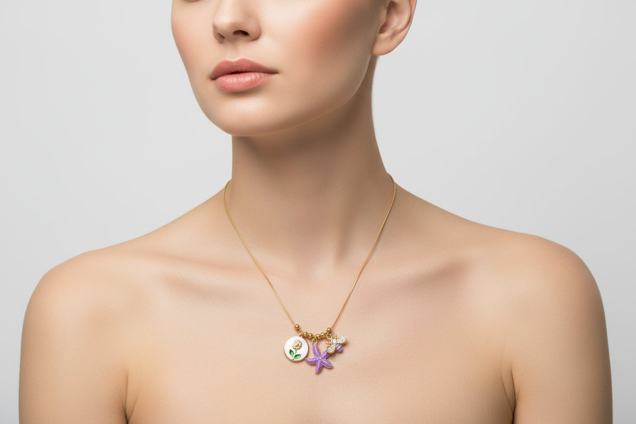 The Midnight Garden Charm